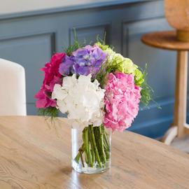 Bouquet d'Hortensias - Livraison Fleurs de saison en 24H - Interflora |  Rakuten