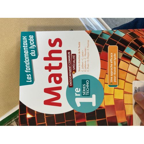 Mathmatiques 1re Sries Technos Les Fondamentaux Du Lyce - Enseignement Commun + Spcialit    Format Grand Format 