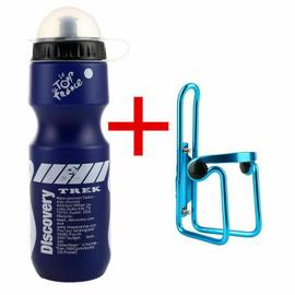 Bouteille d'eau de 750ml avec support,pour vtt,vélo de route,équipement de  boisson pour Sports de plein air,accessoires de cyclisme - Type 1Dark blue