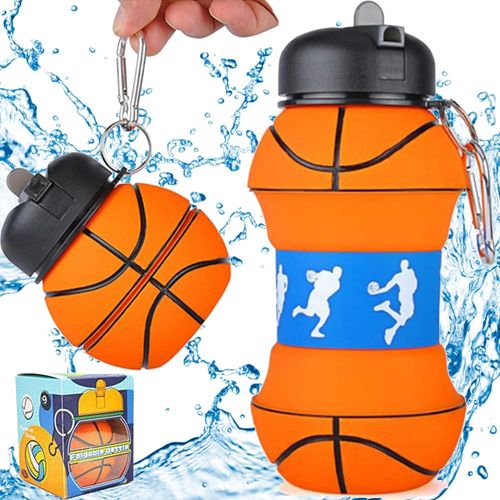 Bouteille D'eau De Course Pliable En Silicone Soft Flask,Bouteille D'eau Pliable Crative, Portable Et Amusante,Bouteille D'eau Pliable Sans Bpa Pour Pack D'hydratation Pour La Course  Pied.