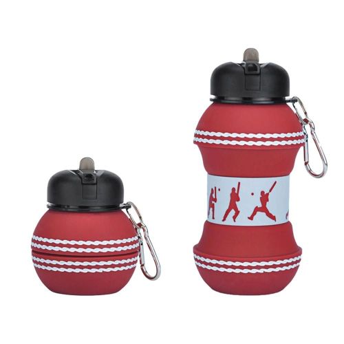 Bouteille D'eau En Silicone Pliable Bouilloire De Sport Portable tanche tanchit Anti-Chute Tasse De Voyage Bouteille De Cricket