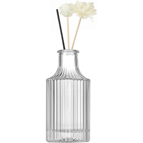 Bouteille De Diffuseur En Verre Transparent 250ml Vide Diffuseur Rechargeable Pot Accessoires De Parfum Pour Le Stockage Dhuiles Essentielles Diy Diffuseur Craft Project Wedding Party
