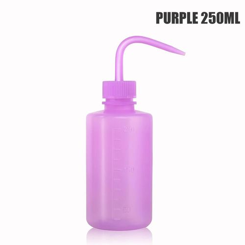 Bouteille De Pulvrisation De Tatouage En Plastique Avec Diffuseur D'chelle,Rcipient  Presser,Bouteille De Lavage De Tatouage,Accessoires De Regina,5 Couleurs,500 Ml,250ml - Type 250ml-Purple