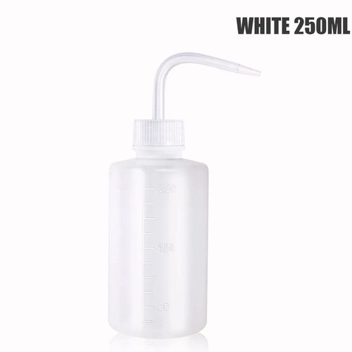 Bouteille De Pulvrisation De Tatouage En Plastique Avec Diffuseur D'chelle,Rcipient  Presser,Bouteille De Lavage De Tatouage,Accessoires De Regina,5 Couleurs,500 Ml,250ml - Type 250ml-White