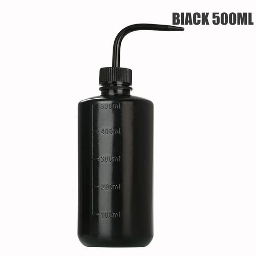 Bouteille De Pulvrisation De Tatouage En Plastique Avec Diffuseur D'chelle,Rcipient  Presser,Bouteille De Lavage De Tatouage,Accessoires De Regina,5 Couleurs,500 Ml,250ml - Type 500ml-Black