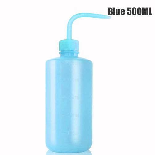 Bouteille De Pulvrisation De Tatouage En Plastique Avec Diffuseur D'chelle,Rcipient  Presser,Bouteille De Lavage De Tatouage,Accessoires De Regina,5 Couleurs,500 Ml,250ml - Type 500ml-Blue