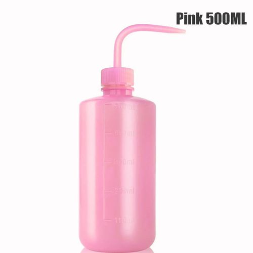 Bouteille De Pulvrisation De Tatouage En Plastique Avec Diffuseur D'chelle,Rcipient  Presser,Bouteille De Lavage De Tatouage,Accessoires De Regina,5 Couleurs,500 Ml,250ml - Type 500ml-Pink