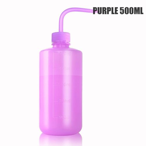 Bouteille De Pulvrisation De Tatouage En Plastique Avec Diffuseur D'chelle,Rcipient  Presser,Bouteille De Lavage De Tatouage,Accessoires De Regina,5 Couleurs,500 Ml,250ml - Type 500ml-Purple