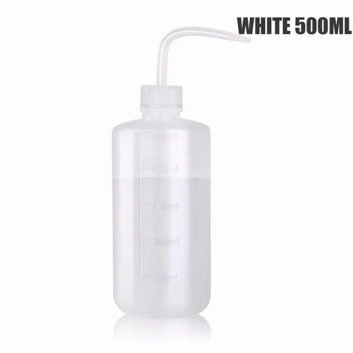 Bouteille De Pulvrisation De Tatouage En Plastique Avec Diffuseur D'chelle,Rcipient  Presser,Bouteille De Lavage De Tatouage,Accessoires De Regina,5 Couleurs,500 Ml,250ml - Type 500ml-White
