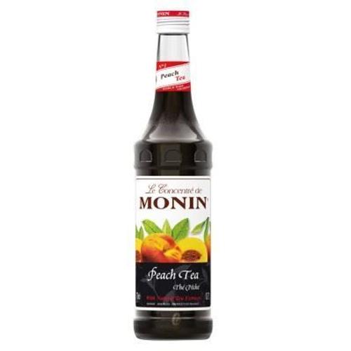 Bouteille De Sirop Monin Th Pche 70cl.