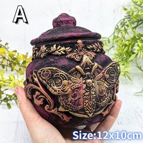 Bouteille De Sorcire Dcorative Cleste, Pot De Potion En Forme D'toile Et De Lune, Sculpture Gothique, Dcoration De Maison, Nouvelle Collection