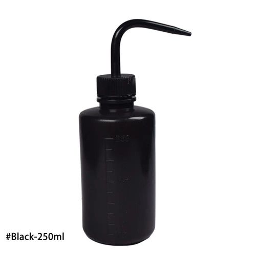 Bouteille En Plastique Pour Diffuseur De Tatouage,Rcipient  Presser,Pot Vert Regina Supply,Bouteille De Lavage,Accessoires De Laboratoire,Sans Pulvrisation,1pc - Type 250ml Black