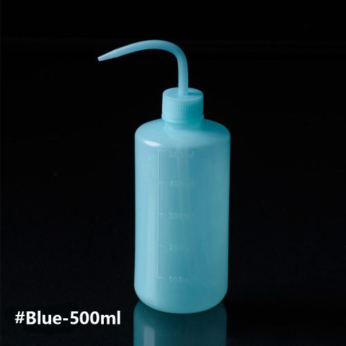 Bouteille En Plastique Pour Diffuseur De Tatouage,Rcipient  Presser,Pot Vert Regina Supply,Bouteille De Lavage,Accessoires De Laboratoire,Sans Pulvrisation,1pc - Type 500ml Blue