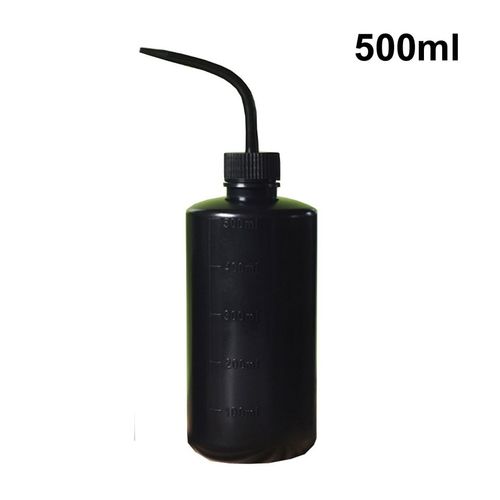 Bouteille En Plastique Pour Diffuseur De Tatouage,Rcipient  Presser,Pot Vert Regina Supply,Bouteille De Lavage,Accessoires De Laboratoire,Sans Pulvrisation,1pc - Type Black 500ml