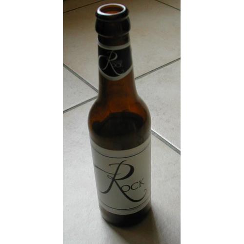 Bouteille Vide Empty Beer Bottle Bire Belge Monsieur Rock