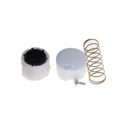 Bouton de commande blanc d'origine Lave-linge (482000027741 CREDA ARISTON HOTPOINT)