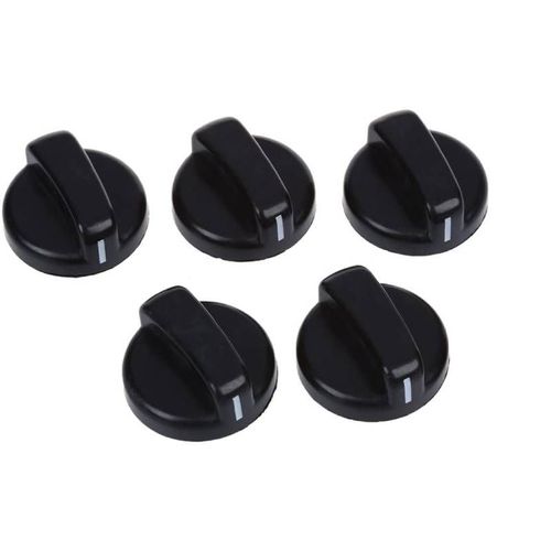 Bouton de commutateur de remplacement de 8mm,5 pices,bouton de commande de cuisinire  gaz,bouton en plastique,bouton de four  porte gnrale,bouton de cuisson pour brleur de plan de - Type 5pcs