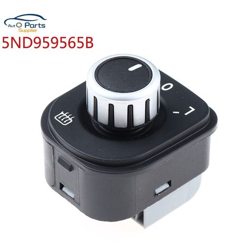 Bouton De Commutation De Rtroviseur Latral Chrom, Pour Jetta Mk5 Golf Mk5 Mk6 Lapin Eos Passat B6 3c Tiguan Seat Alhambra