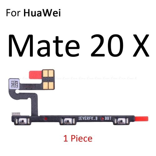 Bouton de contrle du volume pour Huawei Honor View 10 Mate 20 X P20 Pro Lite 8X,cble flexible - Type For Mate 20 X