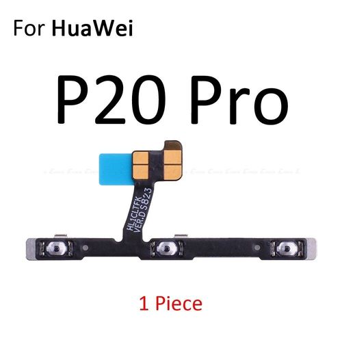Bouton De Contrle Du Volume Pour Huawei Honor View 10 Mate 20 X P20 Pro Lite 8x,Cble Flexible - Type For P20 Pro