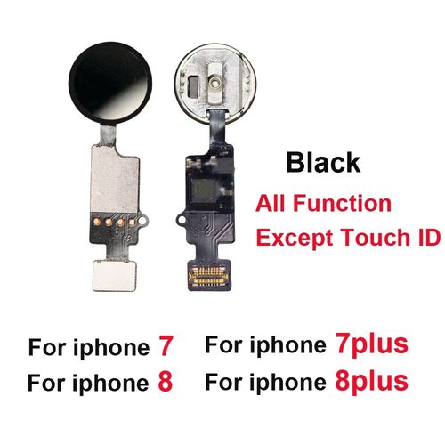 Bouton De Retour D'empreintes Digitales Pour Iphone 7 8 Plus,1 Pice,Connexion De La Carte Mre,Cble Flexible - Type 7 8plus Home Button #A