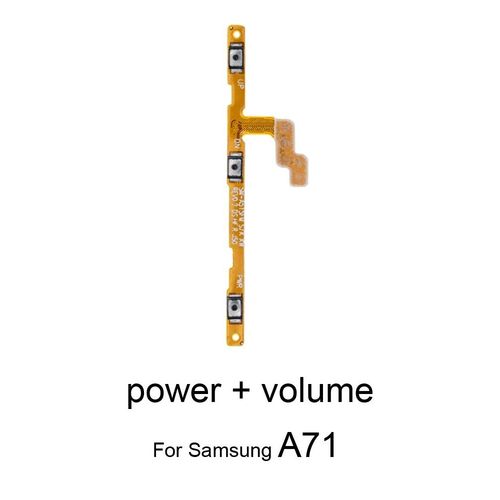 Bouton De Volume D'alimentation Interne Pour Tlphone Samsung Galaxy A01,Core A11,A21,A21s,A31,A41,A51,A71,4g,Pices De Cbles Flexibles - Type A71 Flex