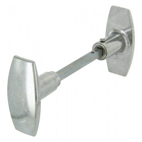 Bouton Double - Aluminium Poli - Carr 6x90 Mm Dubois Industries