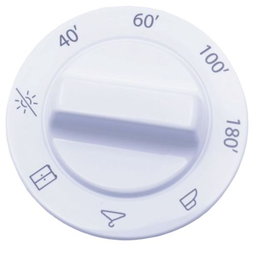 Bouton manette de programmation de thermostat Lave-linge (C00266327 C00508928 ARISTON HOTPOINT)