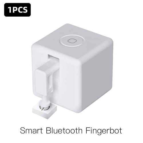 Bouton-Poussoir Bluetooth Intelligent,Robot Intelligent,Interrupteur Automatique,Commande Vocale,Alexa,Google Home,Tuya - Type 1 Pcs Fingerbot