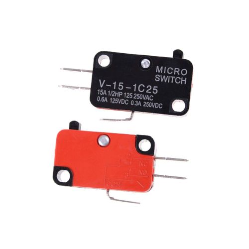Bouton poussoir Cherry 250V 16A, 5 pices/lot, Micro interrupteur SPDT 1 NO 1 NC pour porte de four  micro-ondes