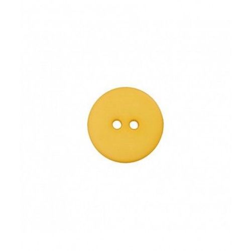 Boutons Polyester Jaune 15 Mm X 5 - Union Knopf Jaune