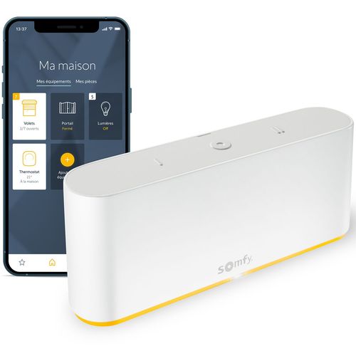 Tahoma Switch - Commande Intelligente Pour Centraliser Et Connecter Votre Logement - Compatible Io, Rts & Zigbee 3.0 - Contrle  La Voix Avec L'assistant Google, Amazon Alexa Homekit