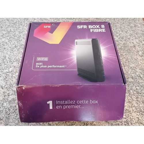 Box NB8 fibre ALGP2-ALB-R0 (la dernire gnration) ALTICE LABS FTTH avec ONT Gpon intgr.