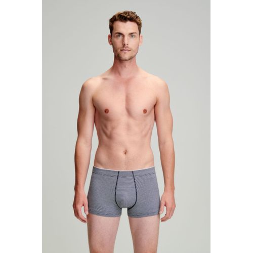 Boxer Fines Rayures - Coton Lger Biologique