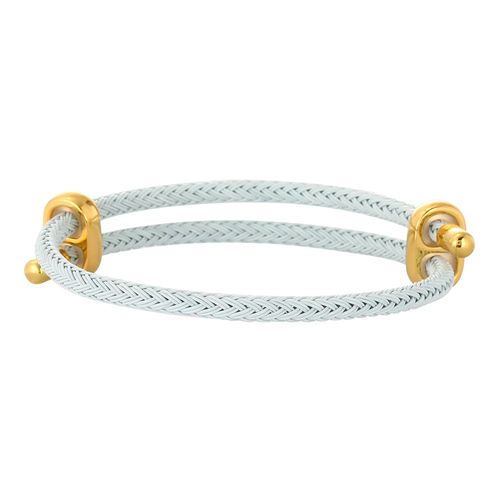 Bracelet  Breloques En Forme D'lphant Et D'toile Turc, Mauvais Il Bleu, En Forme De CUr, Style Boho, Tress, Equip D'un Fermoir Rglable En Acier Inoxydable, Pour Femme