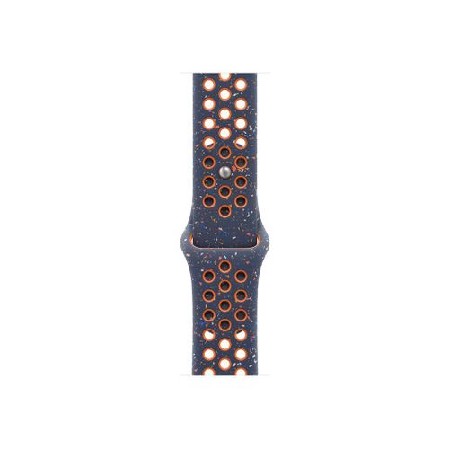 Apple Nike - Bracelet Pour Montre Intelligente - 45 Mm - M/L (S'adapte Aux Poignets De 160 - 210 Mm) - Flamme Bleue