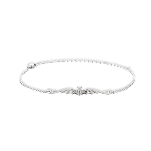 Bracelet Chauve-Souris En Acier Inoxydable Plaqu Or Pour Femme, Breloque Chauve-Souris Classique, Bijoux Cadeaux, Accessoires Simples, Tendance