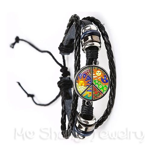 Bracelet De Dclaration  Motif De Harpe De Celtes, Bijoux Faits  La Main, Soin Et Traitement Des Blessures, Adapt  La Religion, Bracelet Souvenir De Croyance