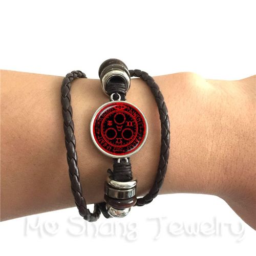 Bracelet De Dclaration  Motif De Harpe De Celtes, Bijoux Faits  La Main, Soin Et Traitement Des Blessures, Adapt  La Religion, Bracelet Souvenir De Croyance