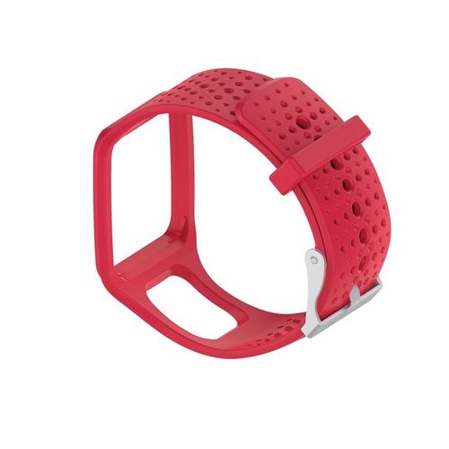 Bracelet De Montre Bande De Poignet De Sport Confortable Pour Montre Gps Tomtom & Tomtom Multi-Sport Rouge
