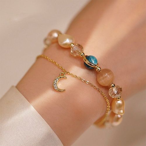 Bracelet De Perles D'eau Douce Pour Femmes, lgant, Coren, Mode Opale, Cadeaux De Mariage, 2021
