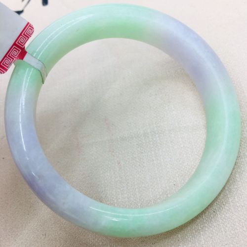 Bracelet De Princesse En Jade Naturel Pour Femme, lgant, Vert Clair, Vert Clair, Violet, 52-62m, Envoyer Un Certificat De Pays
