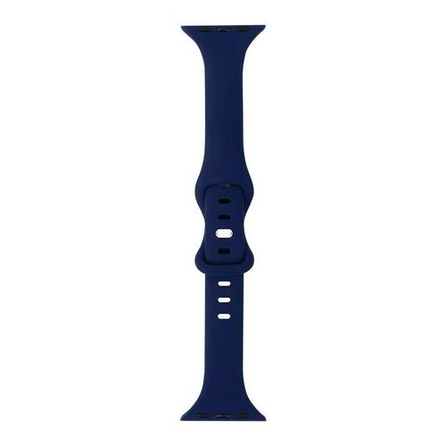 Bracelet De Sport Respirant En Silicone Uni De Couleur Unie, Adapt  L'apple Watch 3456ses7s8s9s10iwatch-Taille Fine Et Petite - Bleu Ciel - 38/40/41 (10e Gnration 42 Mm) Universel