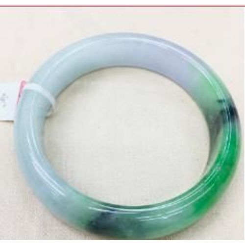 Bracelet lgant En Jade Fin, Naturel, meraude De Birman, Vert Clair, Vert Fonc, 52-62m, Envoyer Un Certificat De Pays