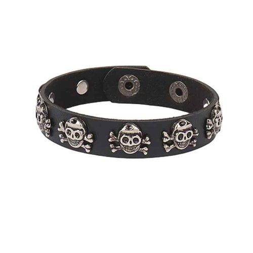 Bracelet En Cuir Pu Clout Pour Homme Et Femme,Punk,Gothique,Steampunk,Noir,Rivet  Pointes,Manchette,Unisexe,Annes 80