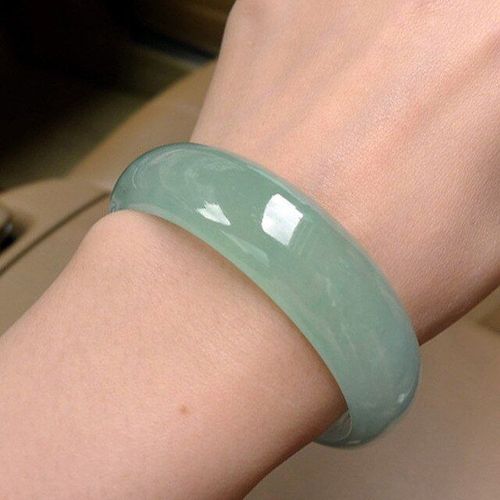Bracelet En Jade Vert Vritable Pour Femmes, Fait  La Main, Fleur Flottante, meraude, Cadeau, Ajouter Un Certificat, 100%