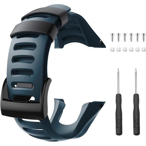 Bracelet En Tpu Compatible Avec Suunto Ambit 3/2/1 Bracelet, Bande De Sport De Remplacement Convient  Suunto Ambit 2r/2s/3 Sport/3 Run, Pierre[Bou5250499]
