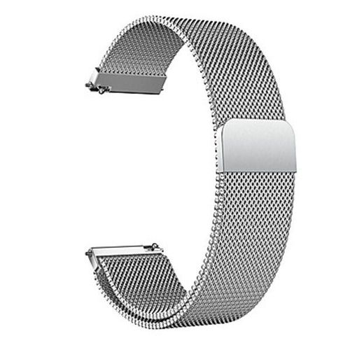 Bracelet Milanese Loop Fermoir Magntique Pour Samsung Galaxy Watch Lte 42mm - Gris