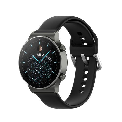 Bracelet Smoothsilicone Avec Boucle Pour Samsung Galaxy Watch5 Pro Bluetooth - 45mm - Noir
