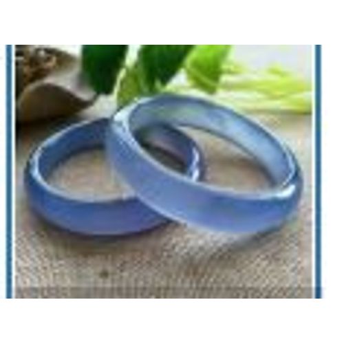 Bracelets En Jade Vritable 7a Pour Femmes, Avec Calcdoine Bleue, Amthyste De Jade, Ajouter Un Certificat, 100%